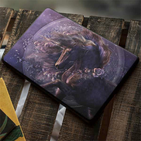 Black Rose Unicorn by Laurie Prindle Google Pixelbook Go Skin